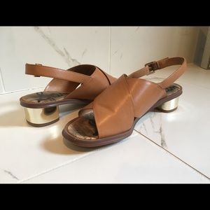 Sam Edelman tan leather sandals Size 8